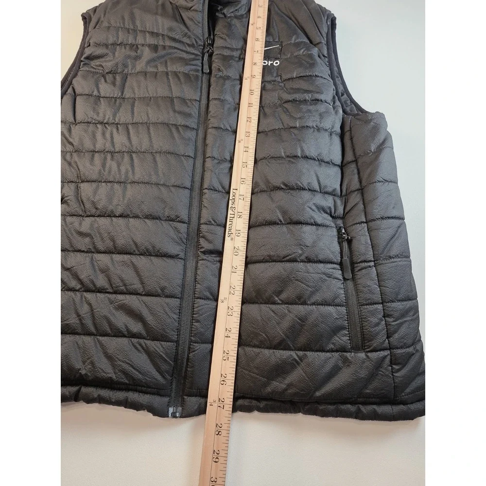 Ororo X Nike Mens Heated Vest Black Size L Limited Edition Puffer Vest